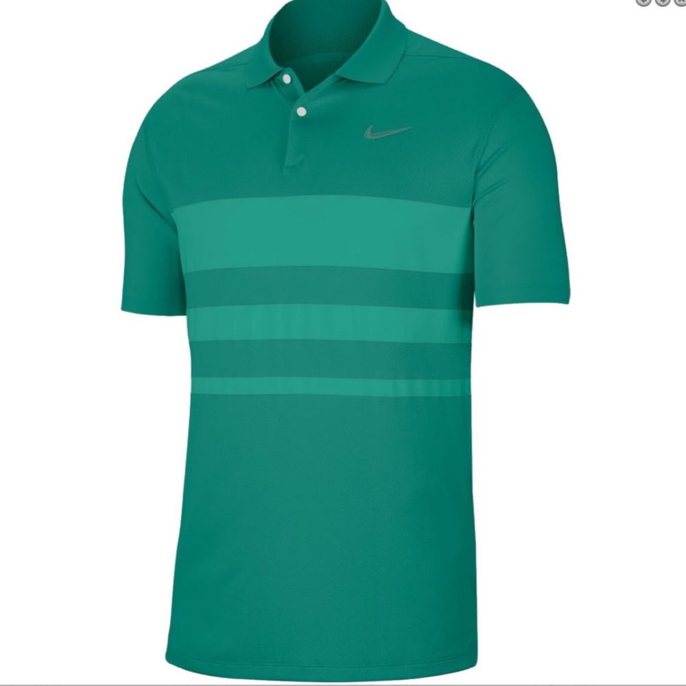 ✨HP✨ Nike Dri Vapor Strip Polo- Green